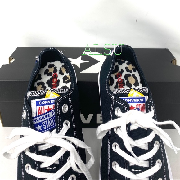 Converse Ctas Canvas Low Black Rush Blue Men’s - Picture 7 of 10